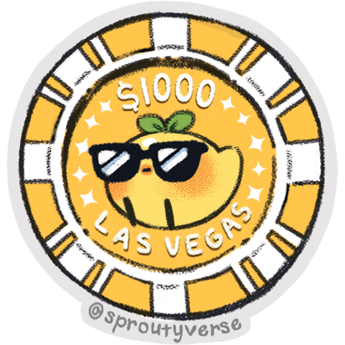 Mango in Las Vegas Stickers