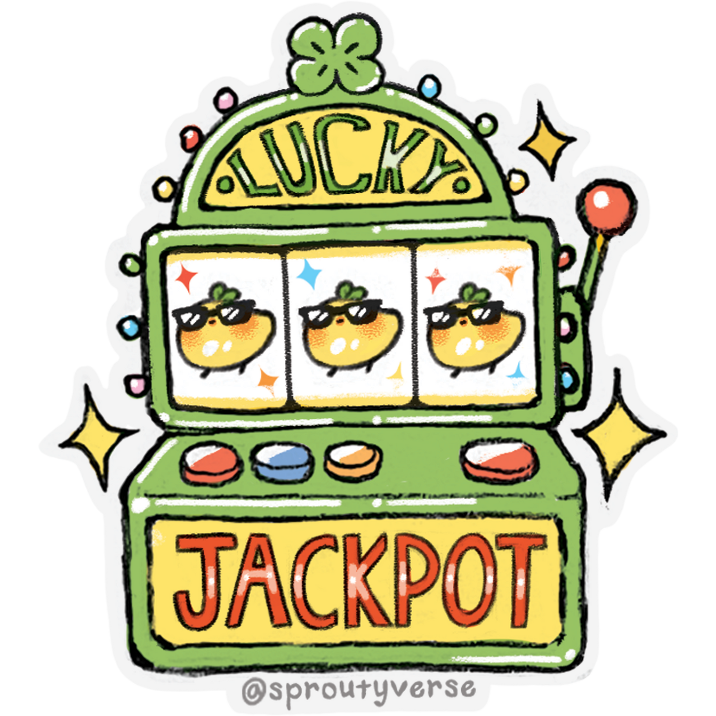 Mango in Las Vegas Stickers