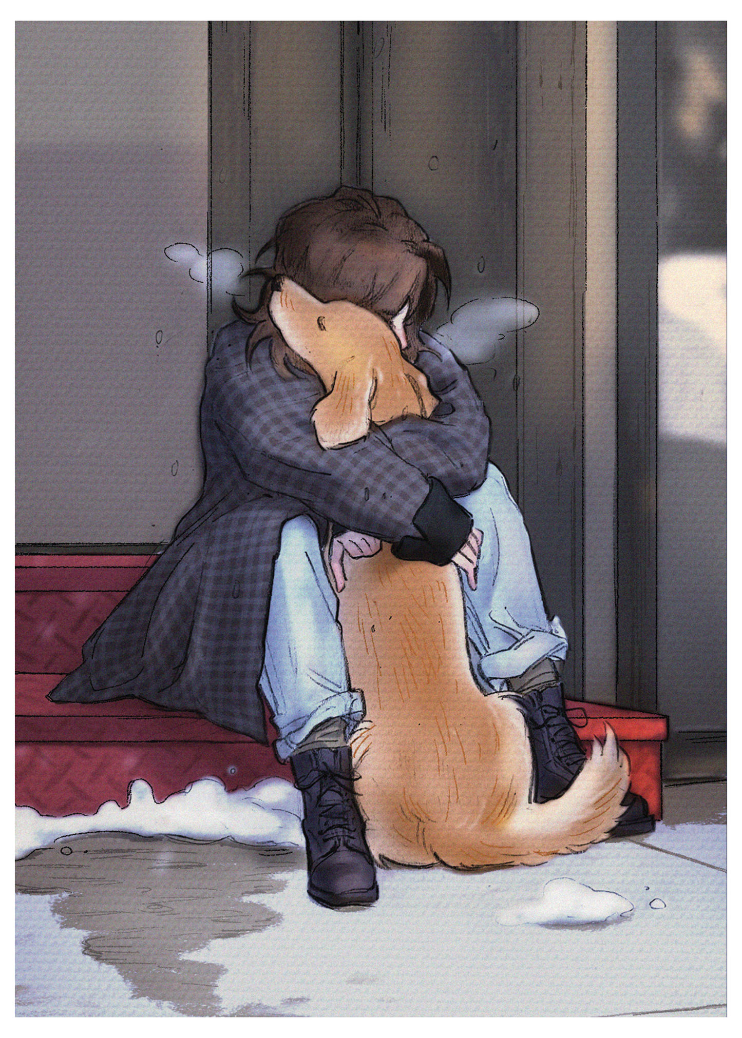 "Comfort" - 5x7 Art Print