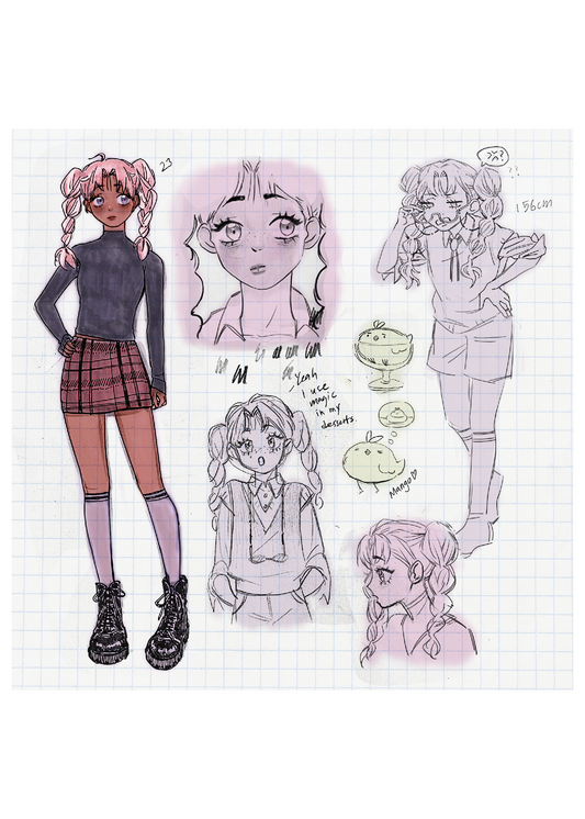 "Marsh Star" - 5x7 Art Print