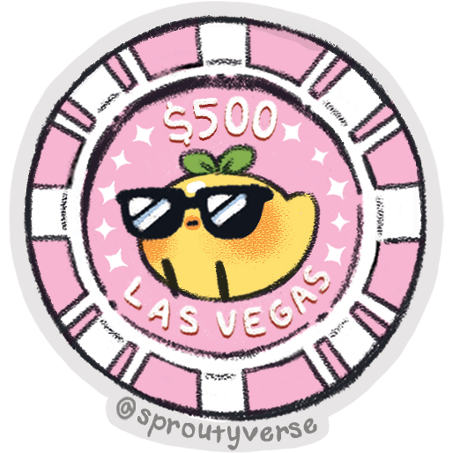 Mango in Las Vegas Stickers