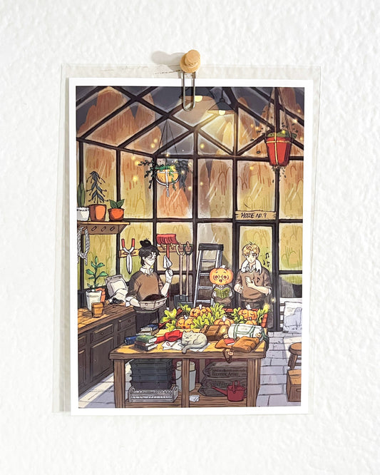 Concordia Magic School - 5x7 Art Print