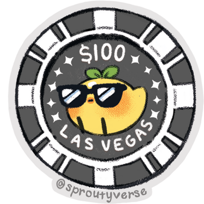 Mango in Las Vegas Stickers