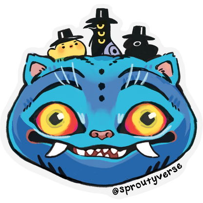 Silly Friends Sticker