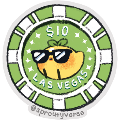 Mango in Las Vegas Stickers