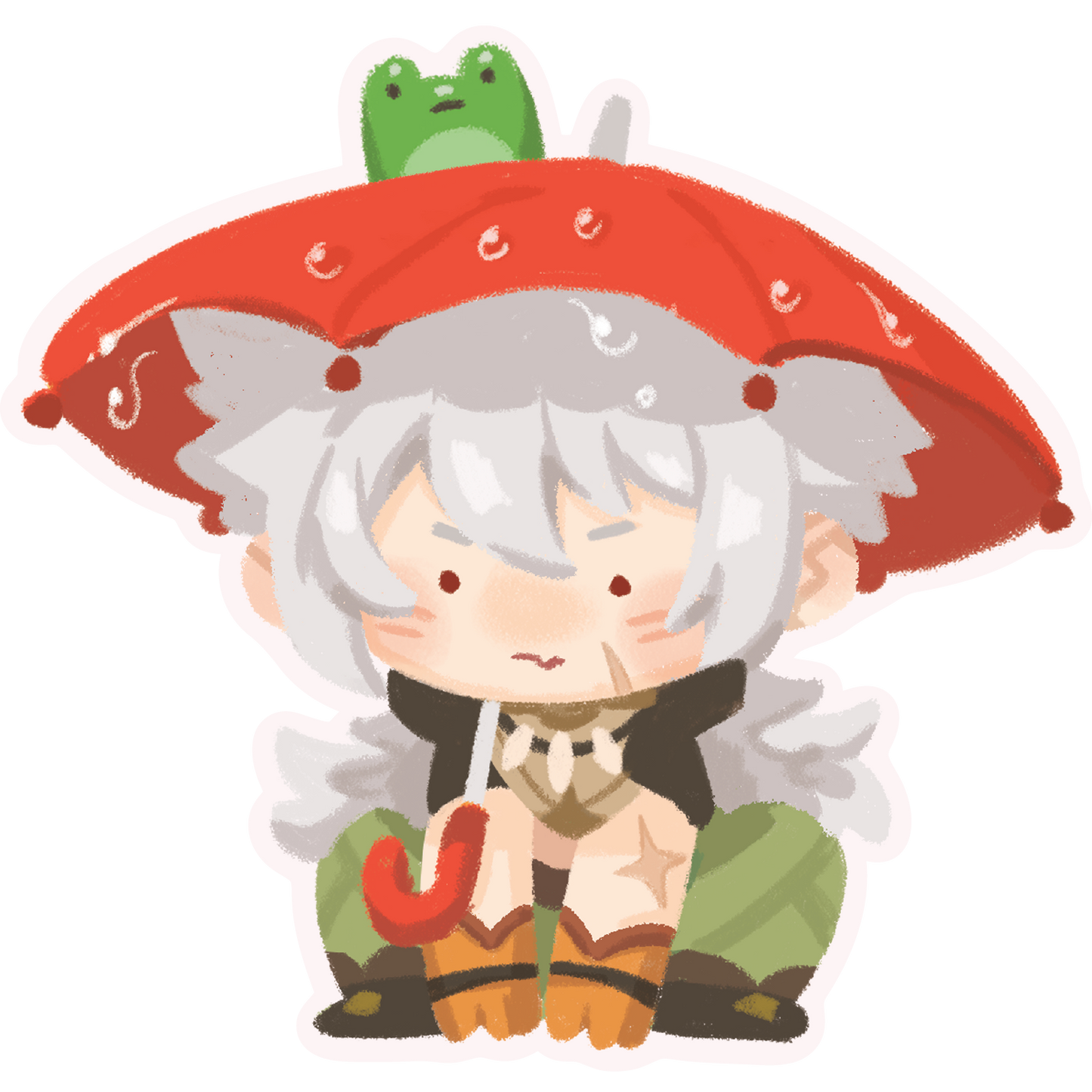 Genshin Summer Vinyl Stickers
