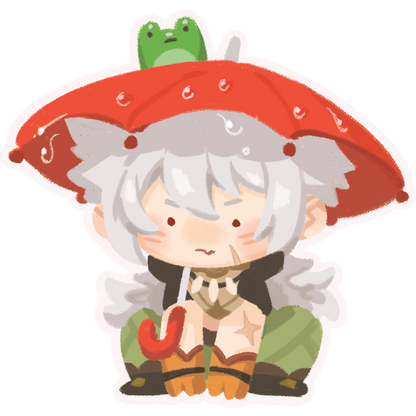 Genshin Summer Vinyl Stickers