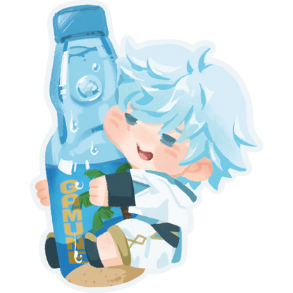 Genshin Summer Vinyl Stickers