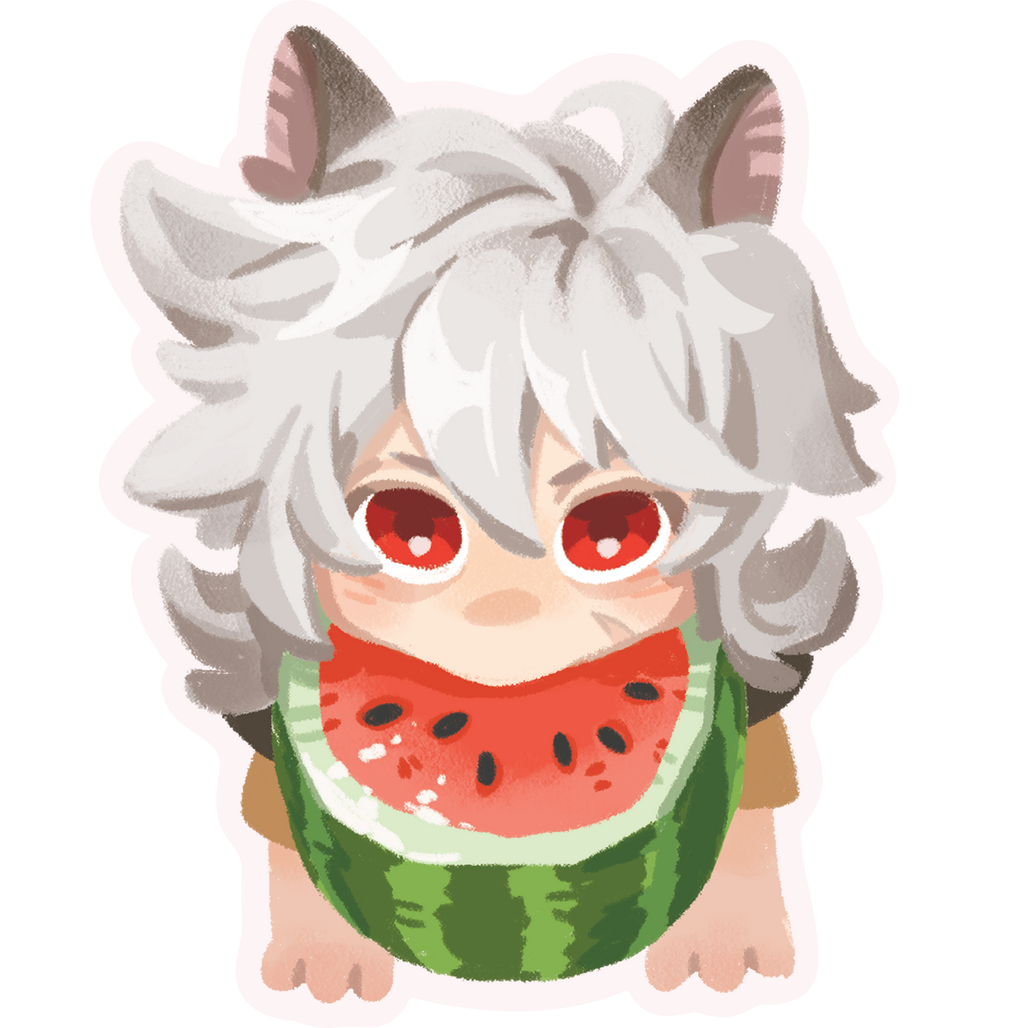 Genshin Summer Vinyl Stickers
