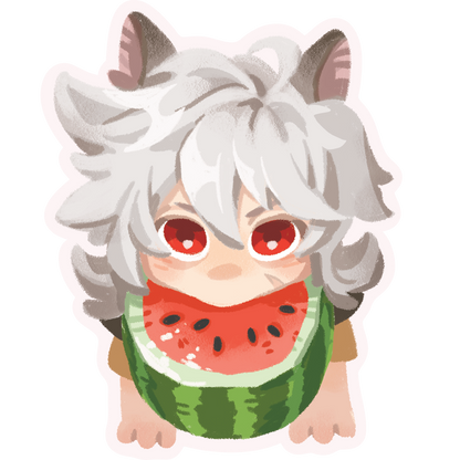 Genshin Summer Vinyl Stickers
