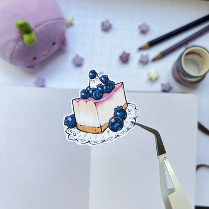 Blueberry Snail Sticker Sheet