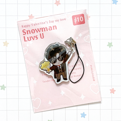 LADS Valentine's Day Acrylic Phone Charms