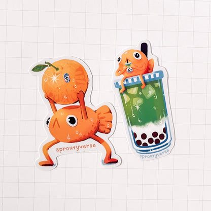 Le Poisson Steve Stickers