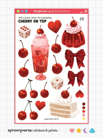 Summer Fruit Sticker Sheets