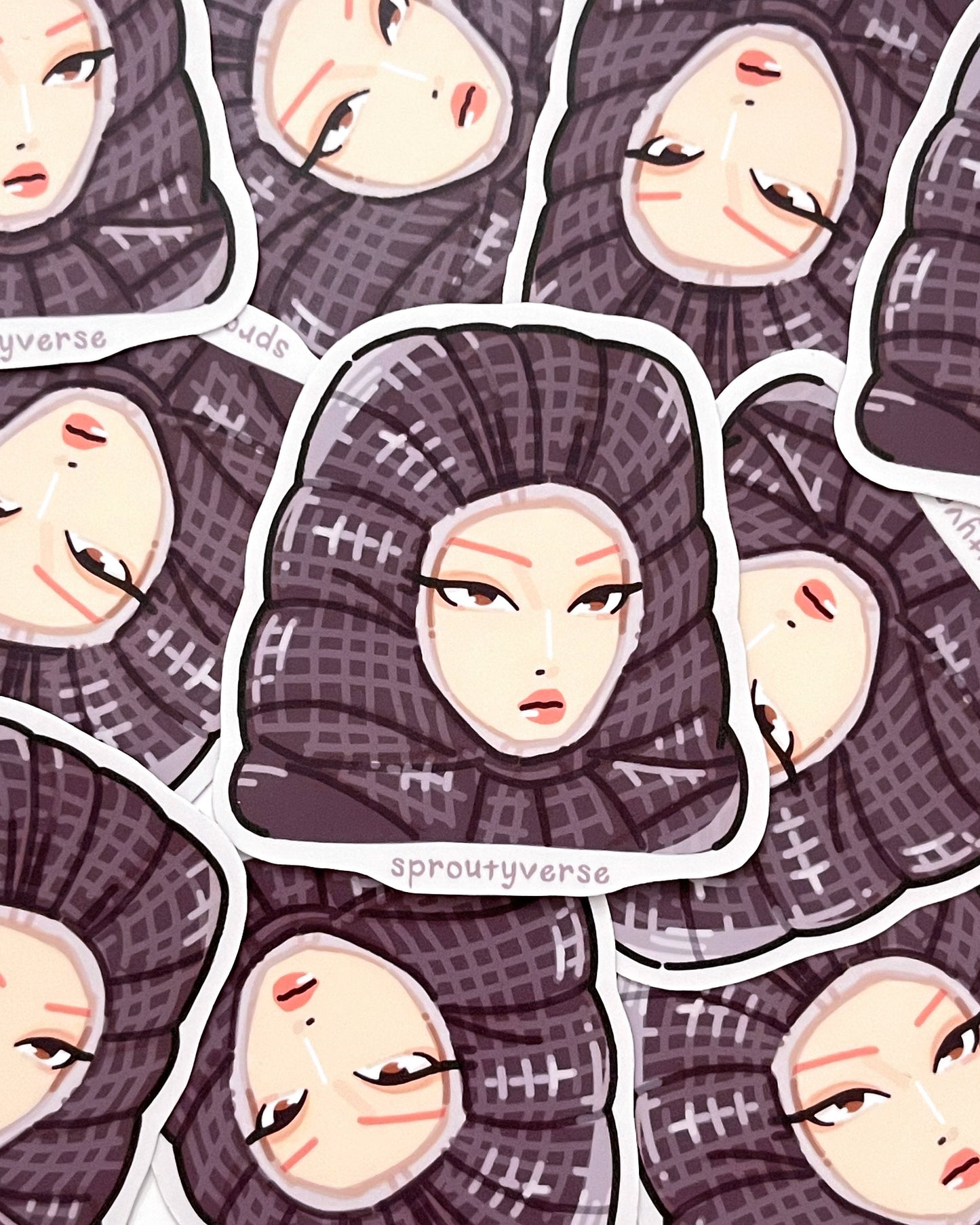 Huntrix + Bobby Vinyl Stickers