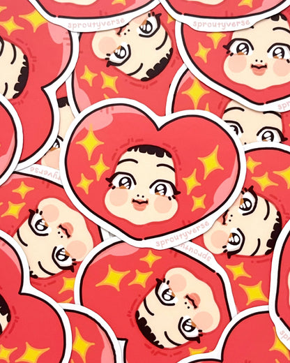 Huntrix + Bobby Vinyl Stickers