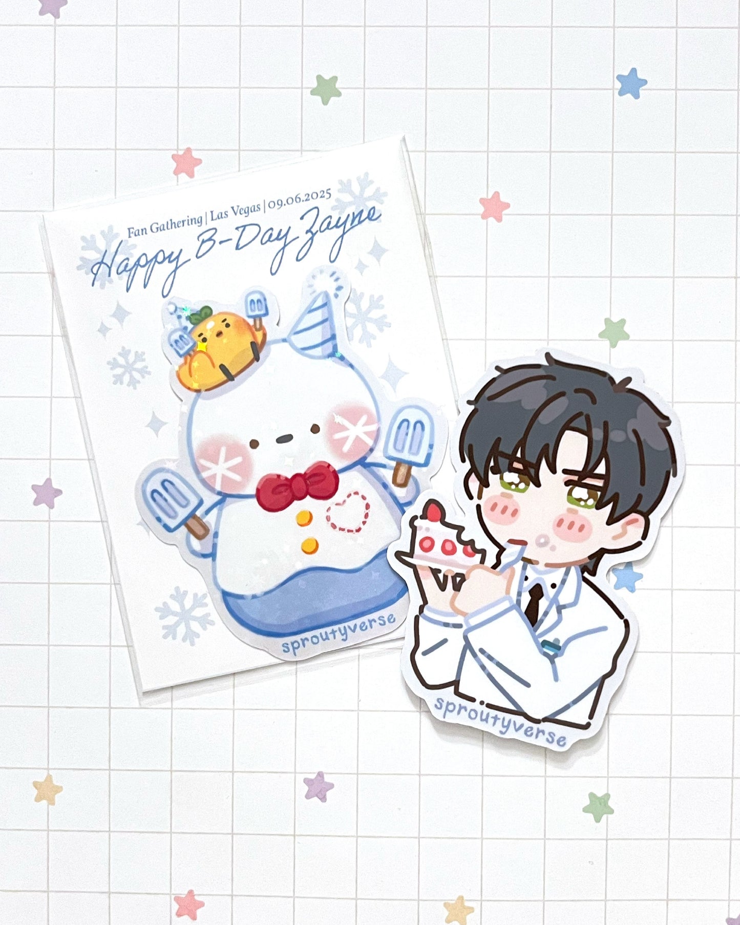 Doctor Zayne Vinyl Sticker Set