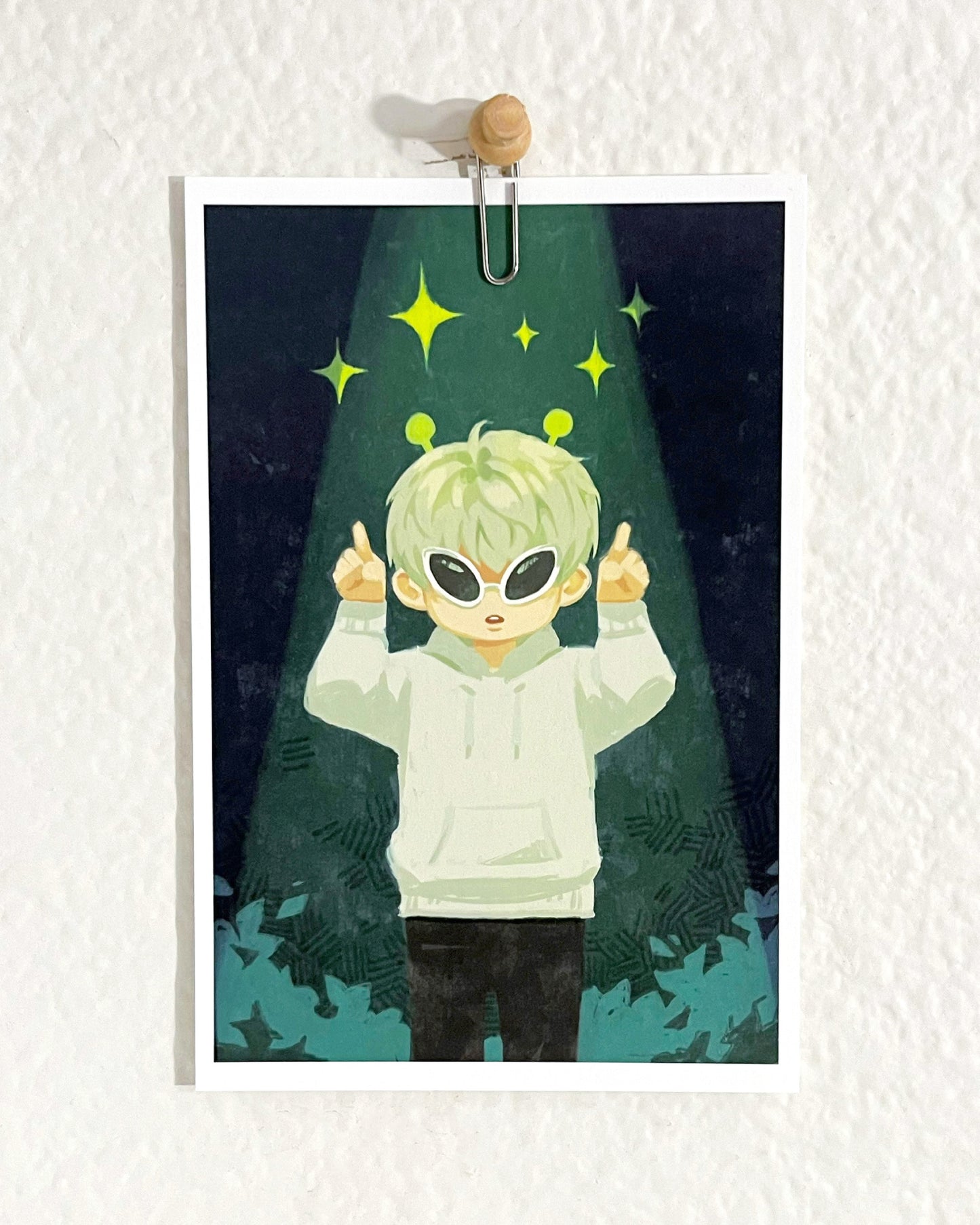 "LADS Halloween" - 4x6 Art Print