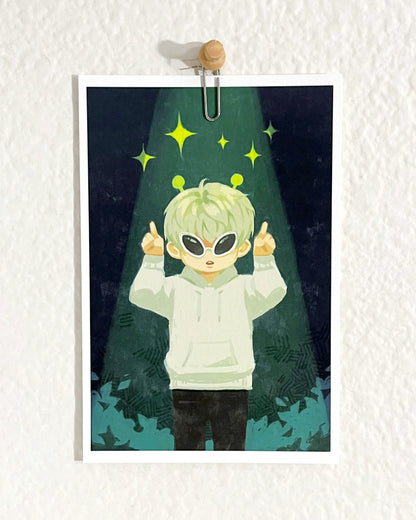 "LADS Halloween" - 4x6 Art Print