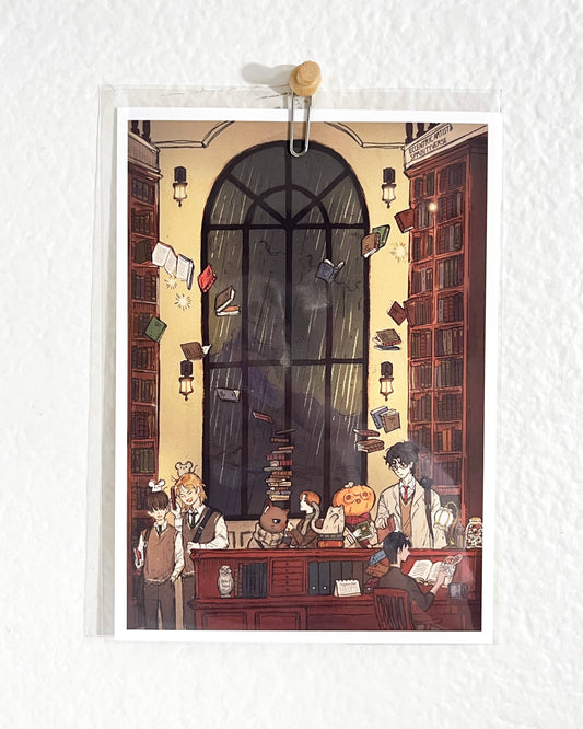 Concordia Magic School - 5x7 Art Print