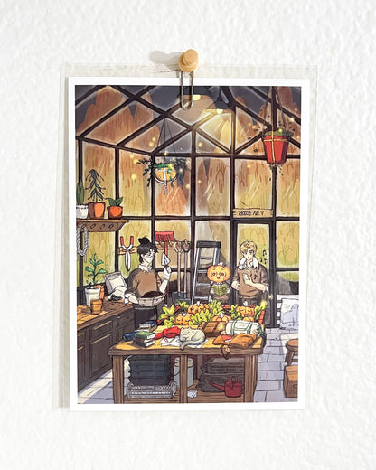 Concordia Magic School - 5x7 Art Print