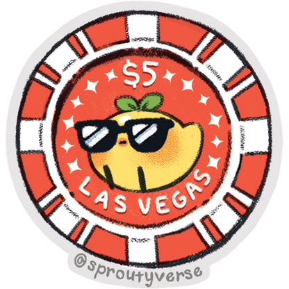 Mango in Las Vegas Stickers