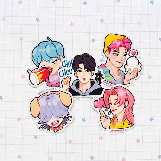 Saja Boys Vinyl Stickers