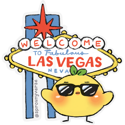 Mango in Las Vegas Stickers